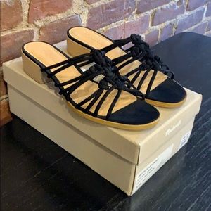 Knotted Madewell Sandals (brand new!)